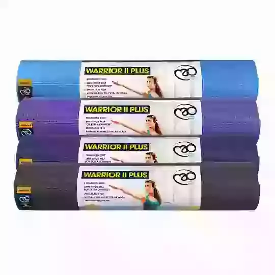 Fitness-Mad Warrior Yoga II Mat, 6mm